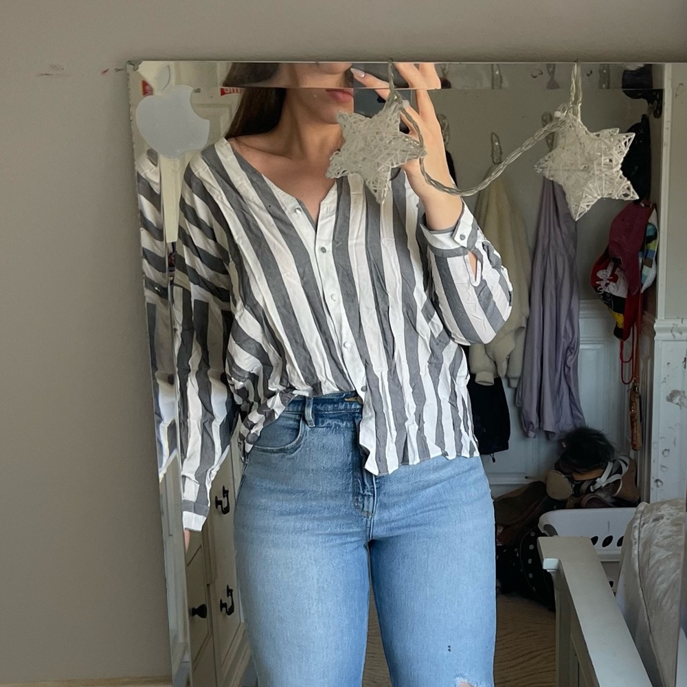 Zara Stiped Blouse